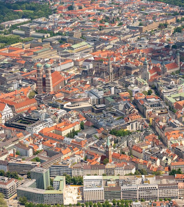 Stadtansicht von München