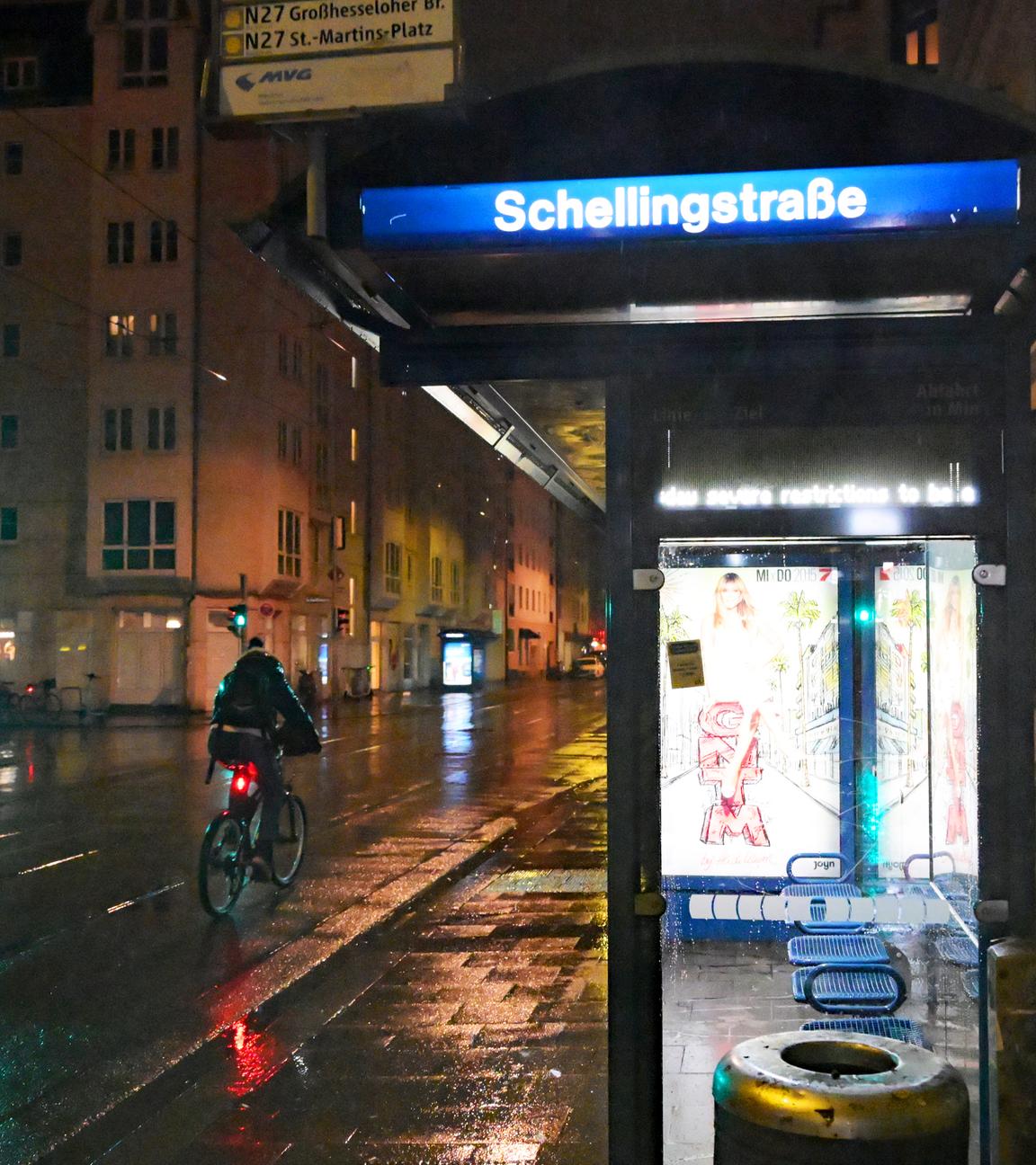 Warnstreik im Münchner Nahverkehr