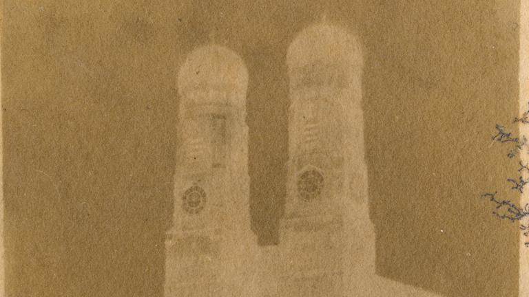 Münchner Frauenkirche, historisches Foto