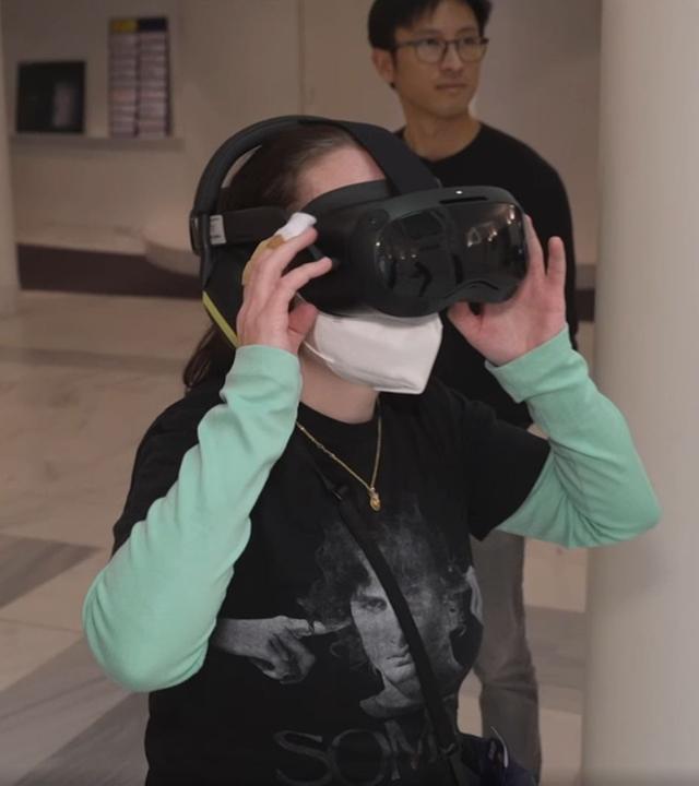 VR-Brillen am Münchner Residenztheater