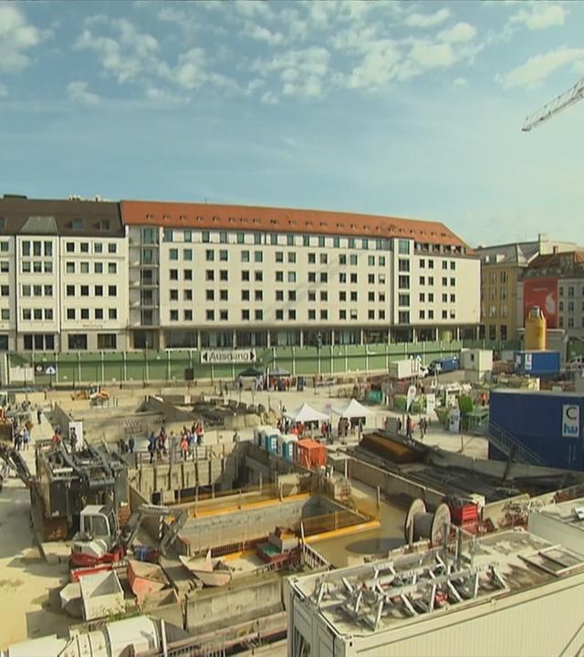 Baustelle S-Bahn