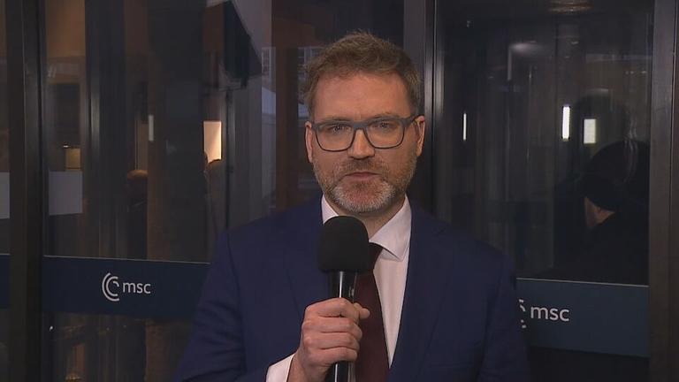 Sicherheitsexperte Prof. Tobias Bunde auf der Münchner Sicherheitskonferenz