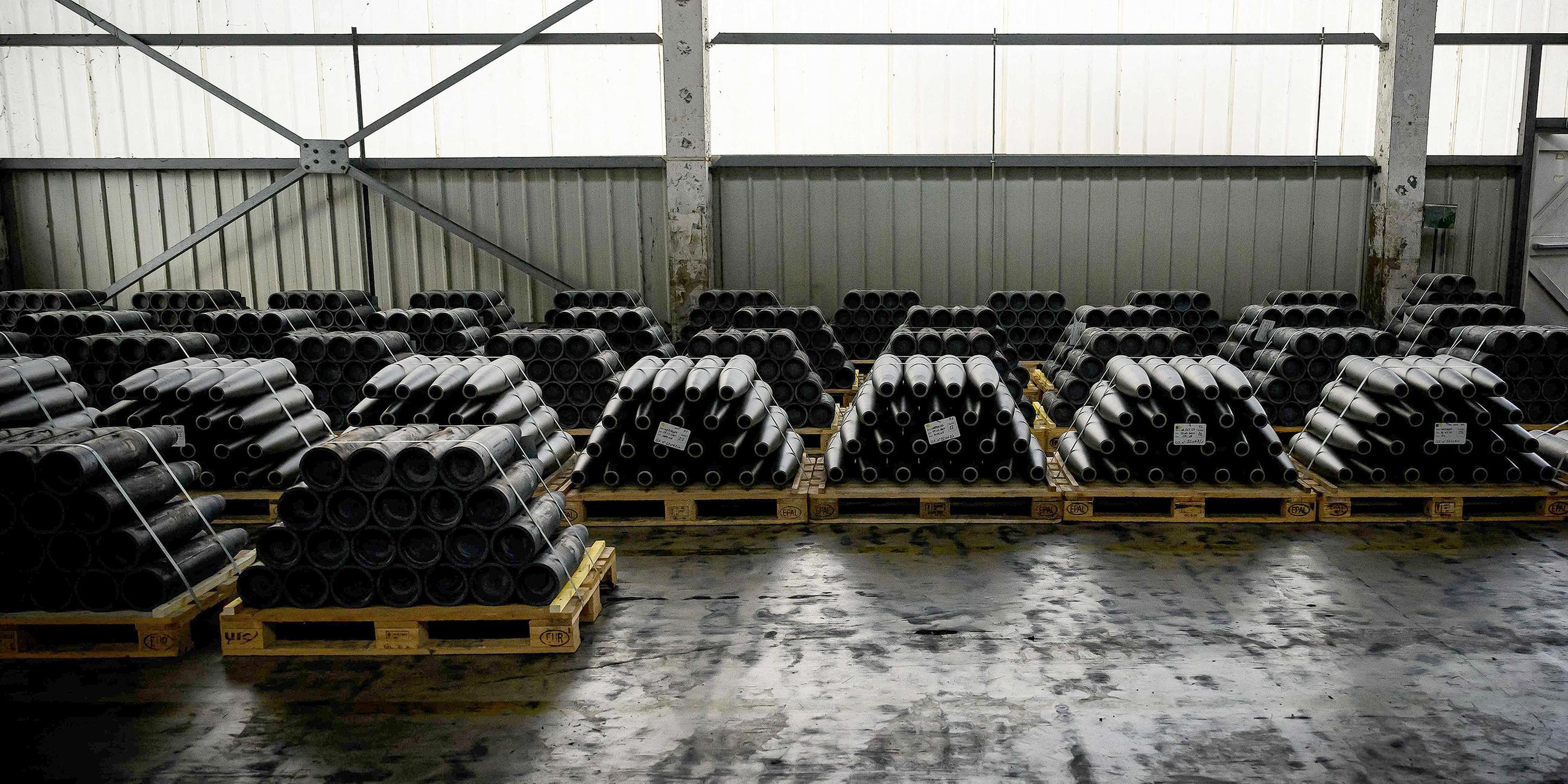 155-mm-Granaten für die ukrainischen Streitkräfte
