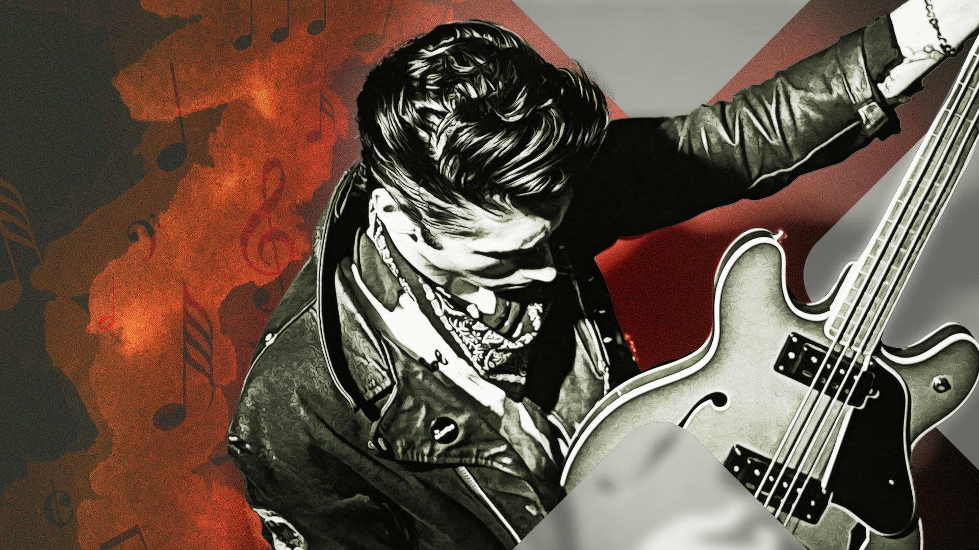 Mann mit Gitarre (Komposition)