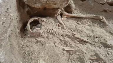 Wurde hier ein Musketier-Skelett entdeckt?