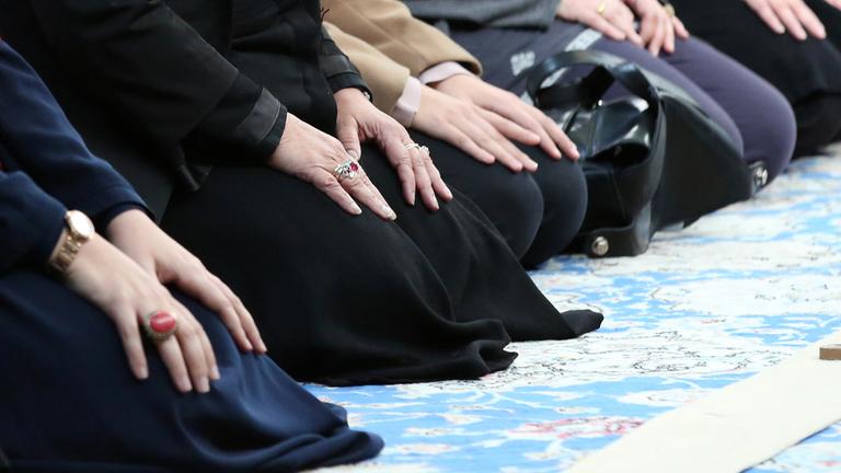 Archiv: Muslime beten am 15.01.2017 in der Imam Ali Moschee im Islamischen Zentrum in Hamburg 