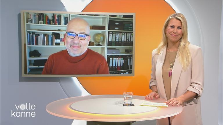 Christian Bock zugeschaltet zu Nadine Krüger