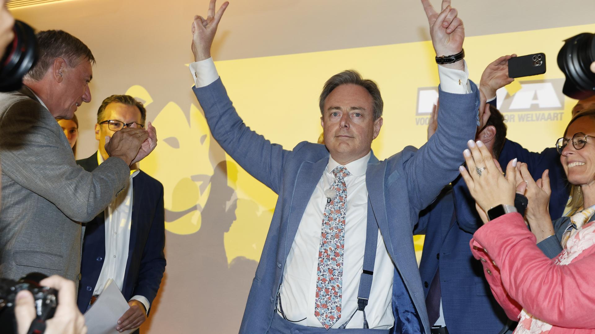 Bart De Wever, Vorsitzender der Partei N-VA