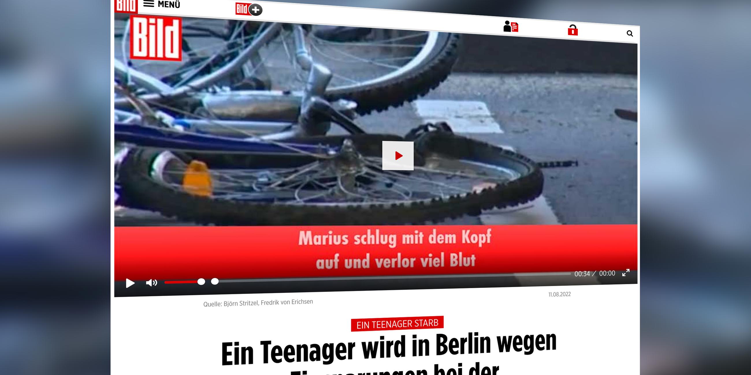 Eine gefälschte Propaganda-Fake-Seite