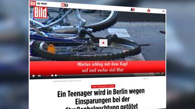 Eine gefälschte Propaganda-Fake-Seite