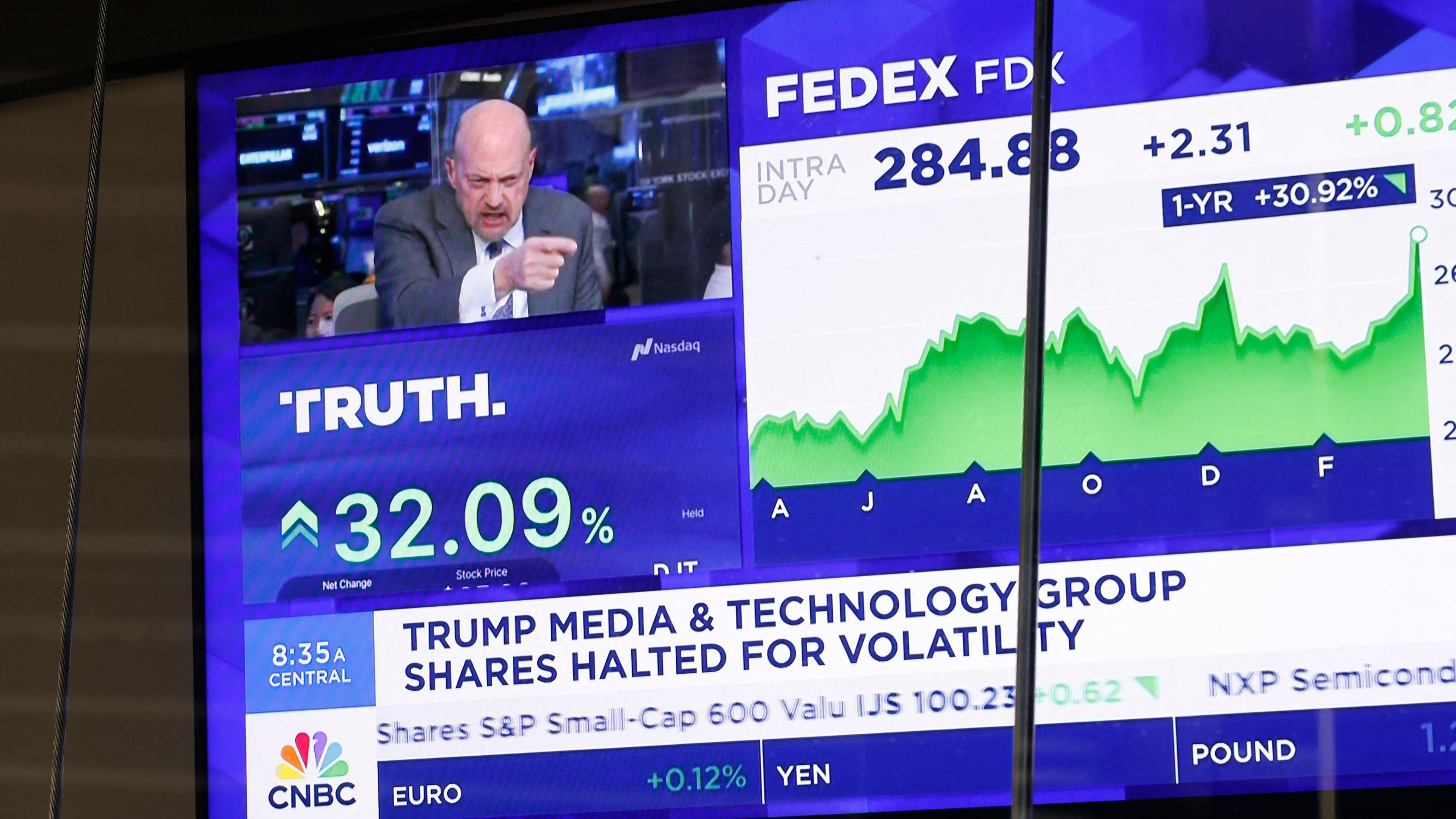 Nachrichten über den öffentlichen Handel der Trump Media & Technology Group