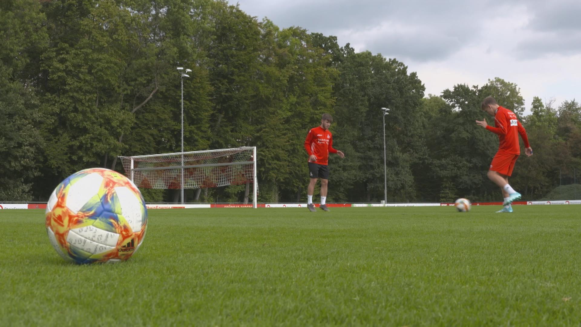 Nachwuchstraining beim 1. FC Köln