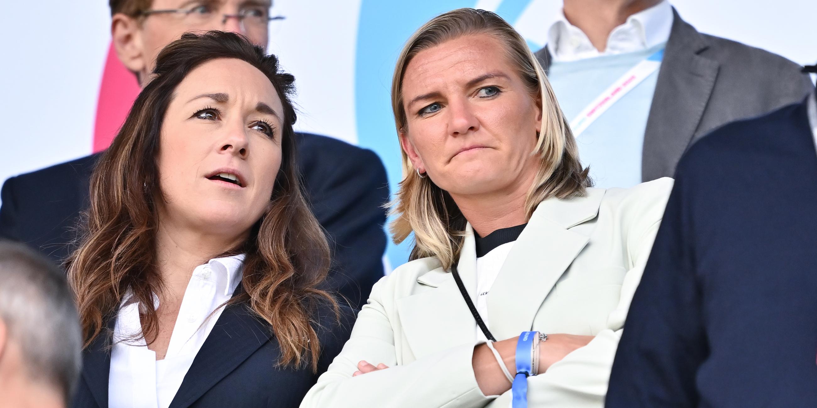 Nadine Keßler und Alexandra Popp