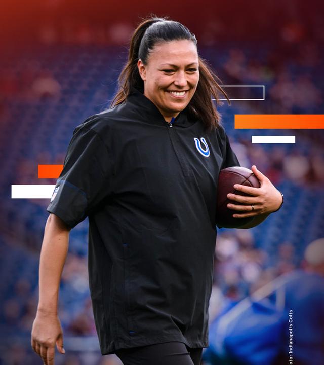 NFL-Trainerin Nadine Nurasyid