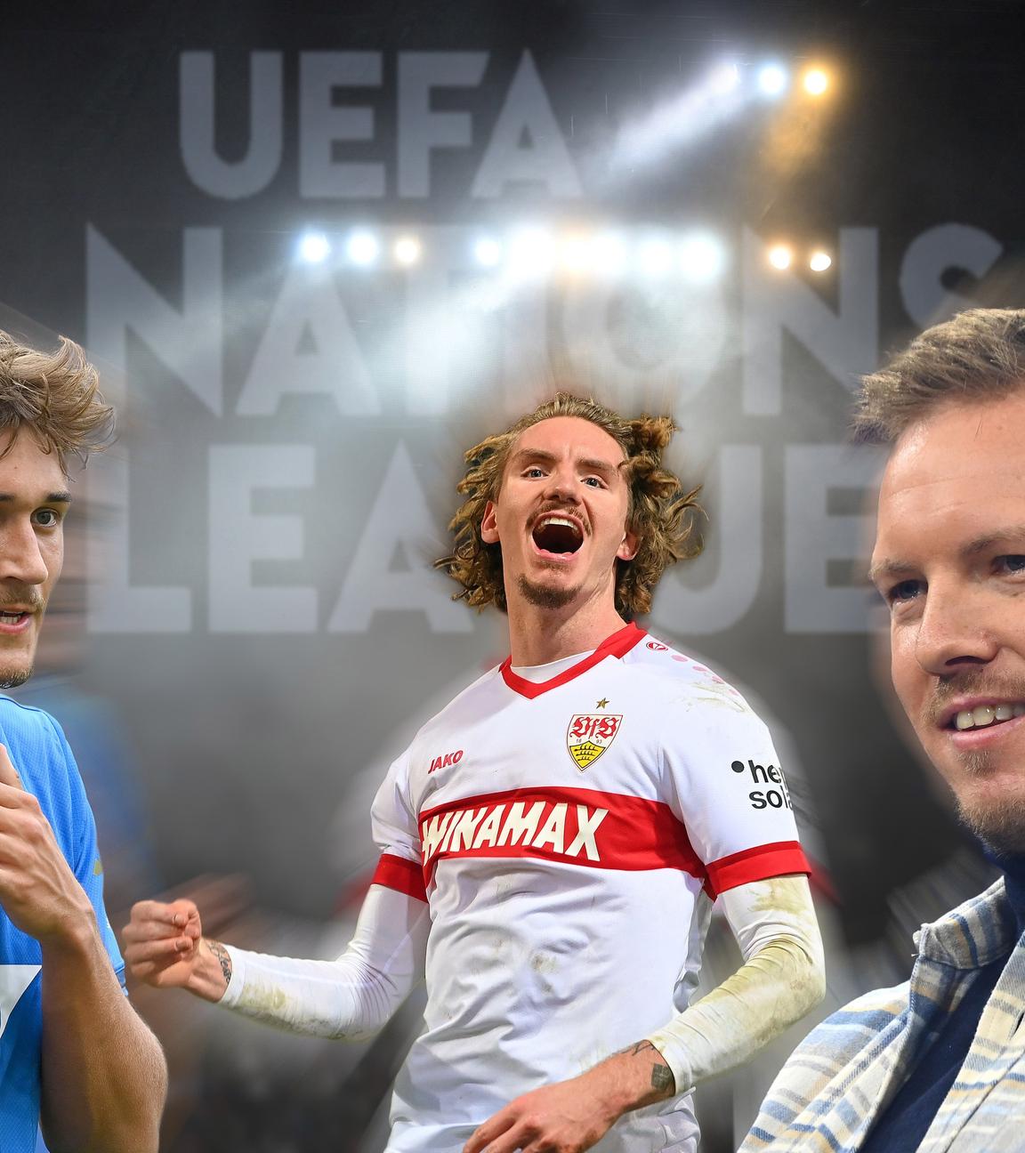 Bundestrainer Julian Nagelsmann beruft Tom Bischof und Nick Woltemade in den DFB Kader