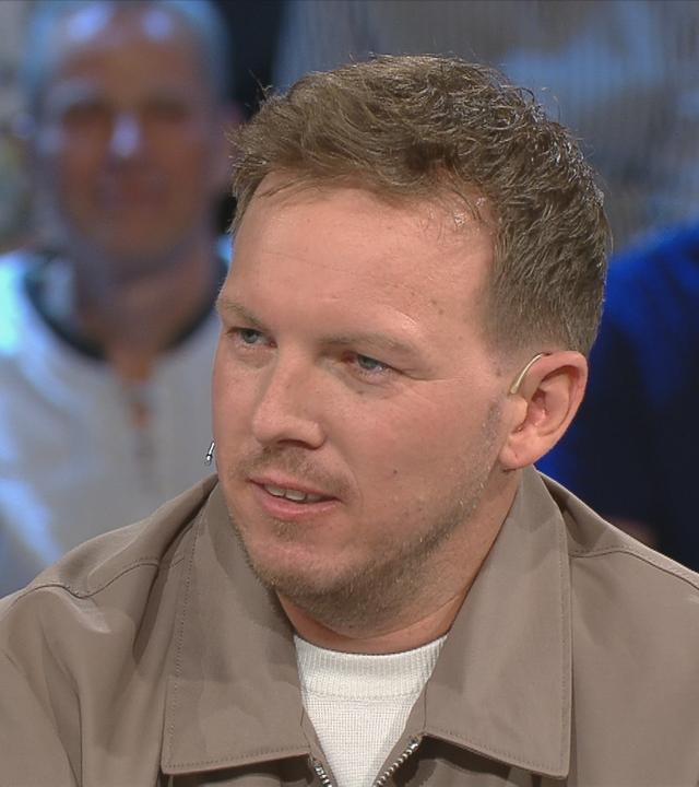 Julian Nagelsmann beim Interview im ZDF-Sportstudio.