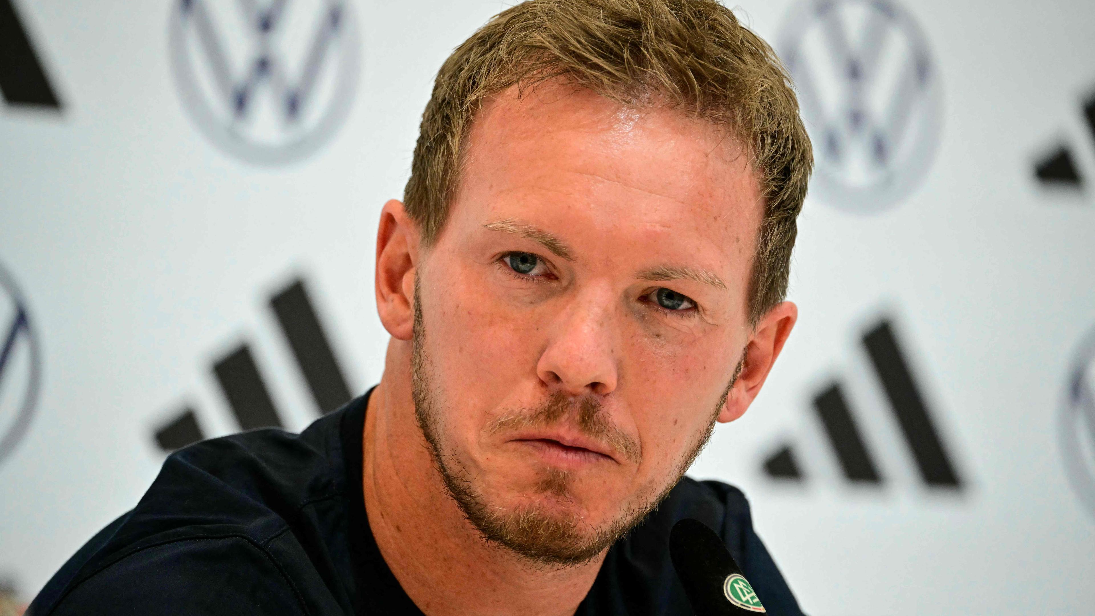 Ein emotionaler Julian Nagelsmann bei der Pressekonferenz