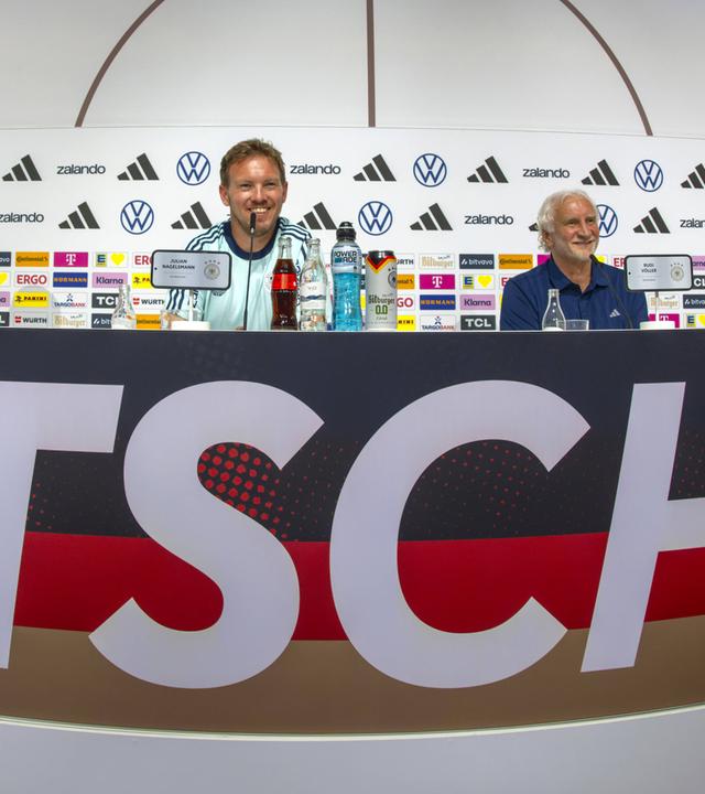 Julian Nagelsmann und Rudi Völler