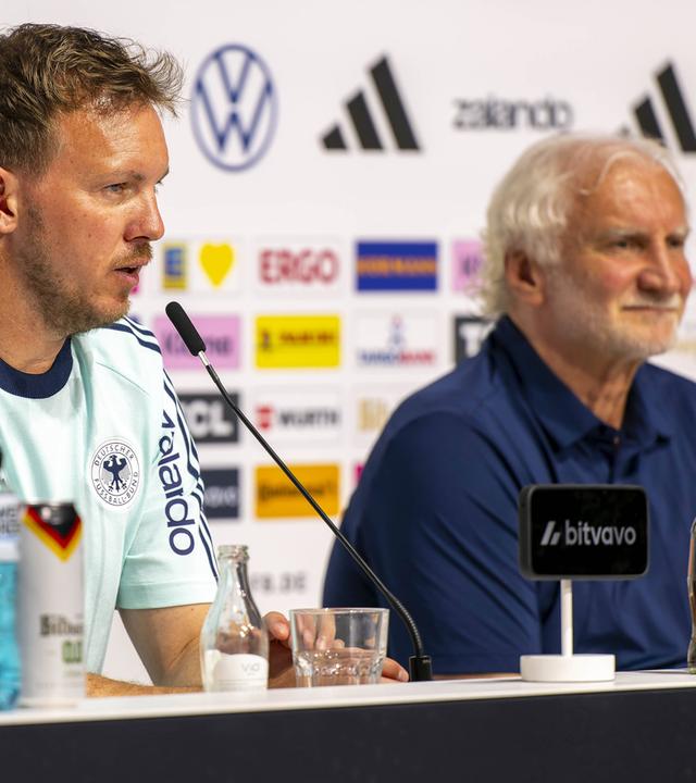 Julian Nagelsmann und Rudi Völler
