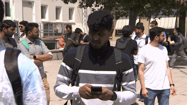 nahaufnahme: Studierende aus dem Ausland