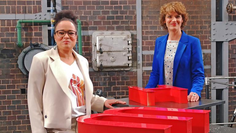 Nancy Mac Granaky-Quaye und Lena Ganschow