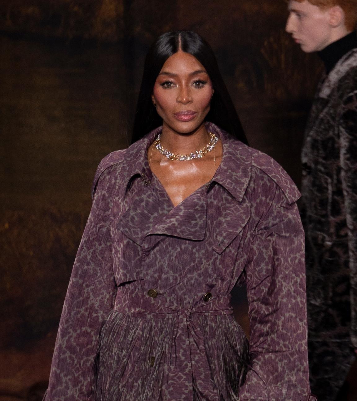 Naomi Campbell auf dem Laufsteg