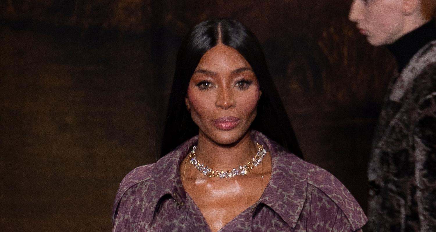 Naomi Campbell auf dem Laufsteg