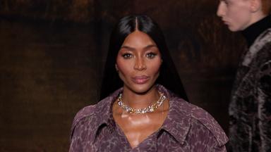 Naomi Campbell auf dem Laufsteg