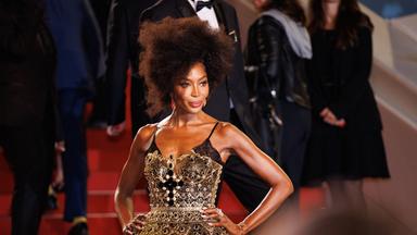 Naomi Campbell in Cannes 2025: Fuori Premiere