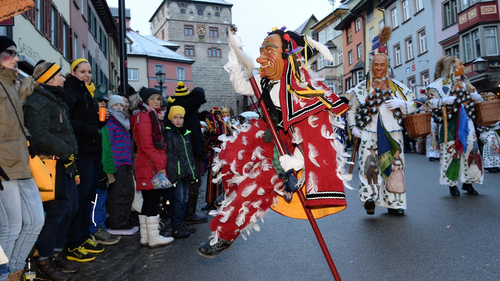 Der Narrensprung: Schwäbisch-alemannische Fasnacht 
