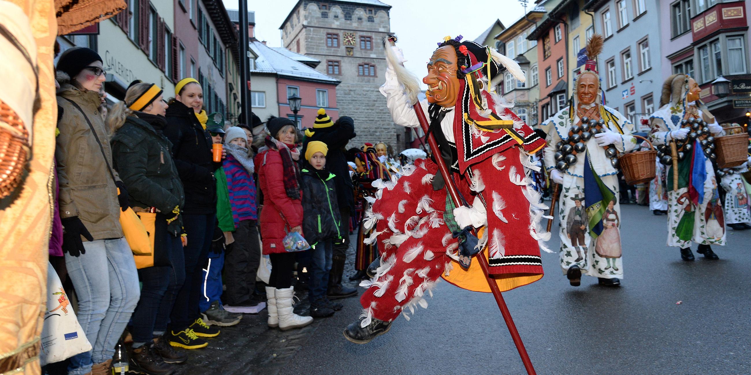Der Narrensprung: Schwäbisch-alemannische Fasnacht 