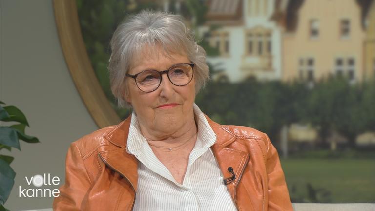 Psychotherapeutin Dr. Bärbel Wardetzki im "Volle Kanne"-Studio.