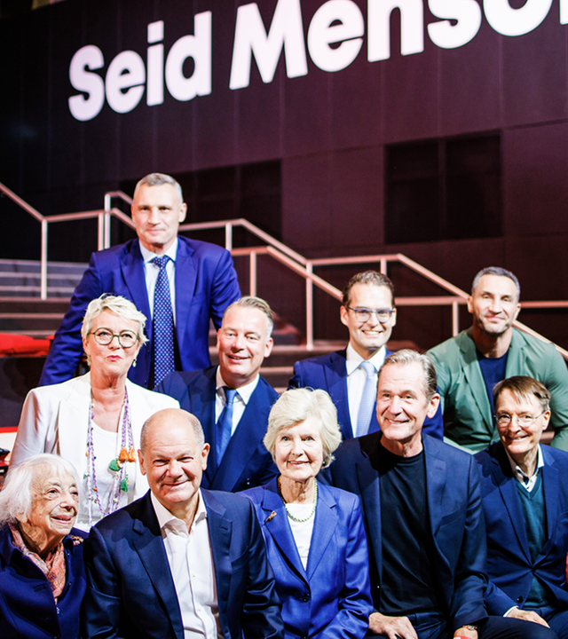 Gäste der BILD100 Veranstaltung