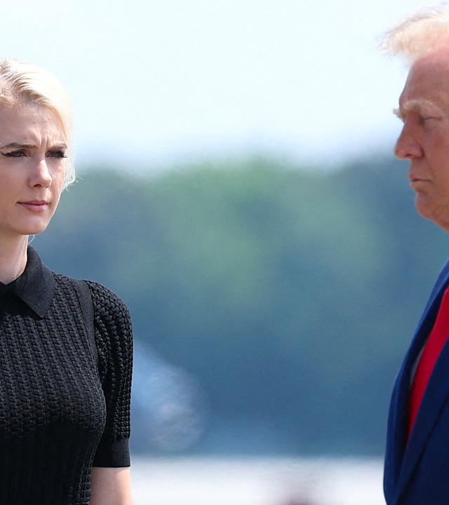 Natalie Harp und Donald Trump