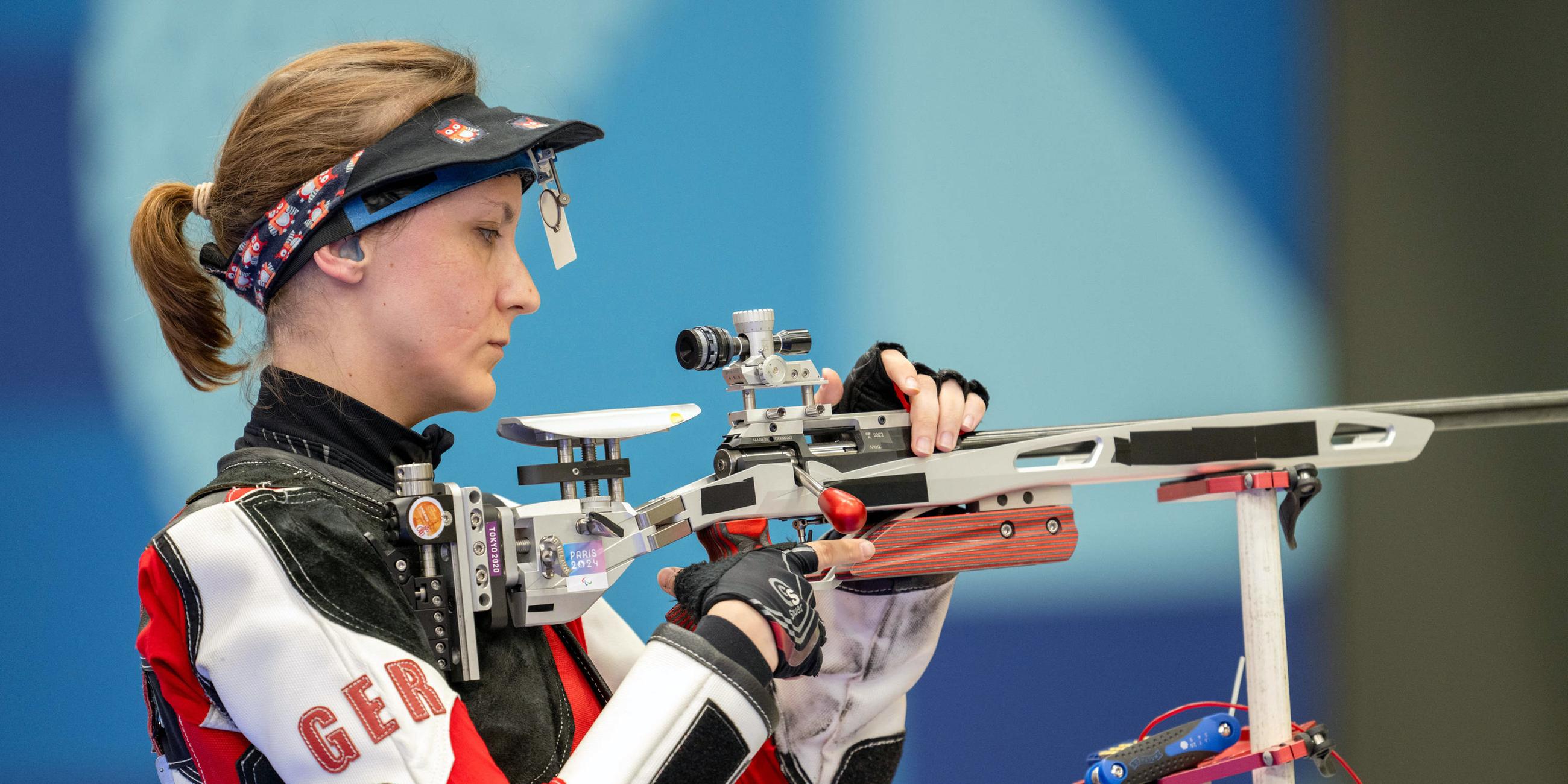 Natascha Hiltrop in Aktion.