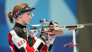 Natascha Hiltrop in Aktion.