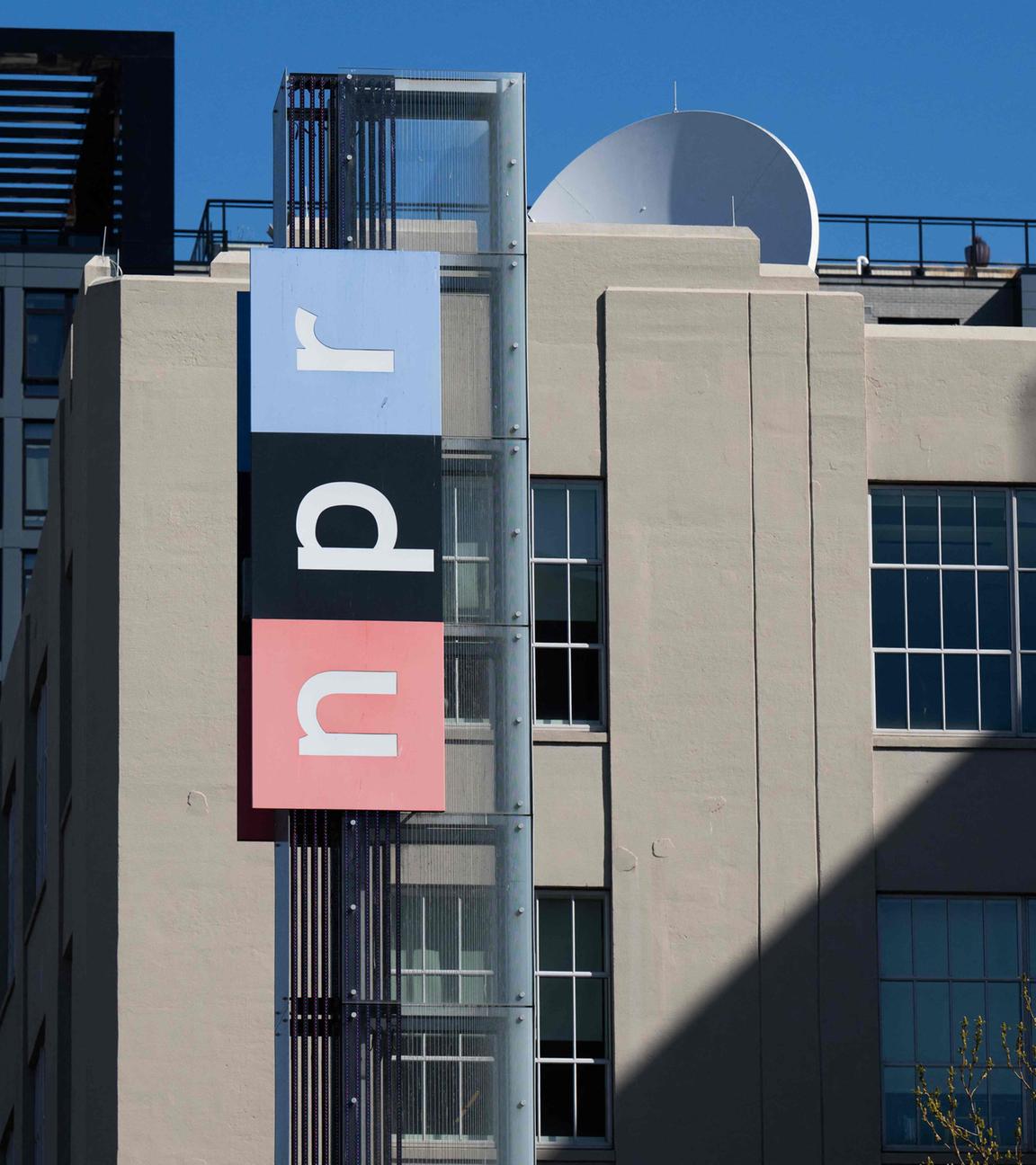 Der Hauptsitz von National Public Radio (NPR) in Washington, D.C., 26. März 2025. 