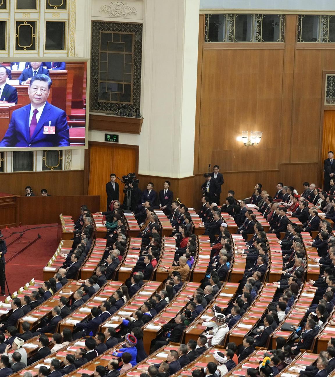 Nationaler Volkskongress in Peking