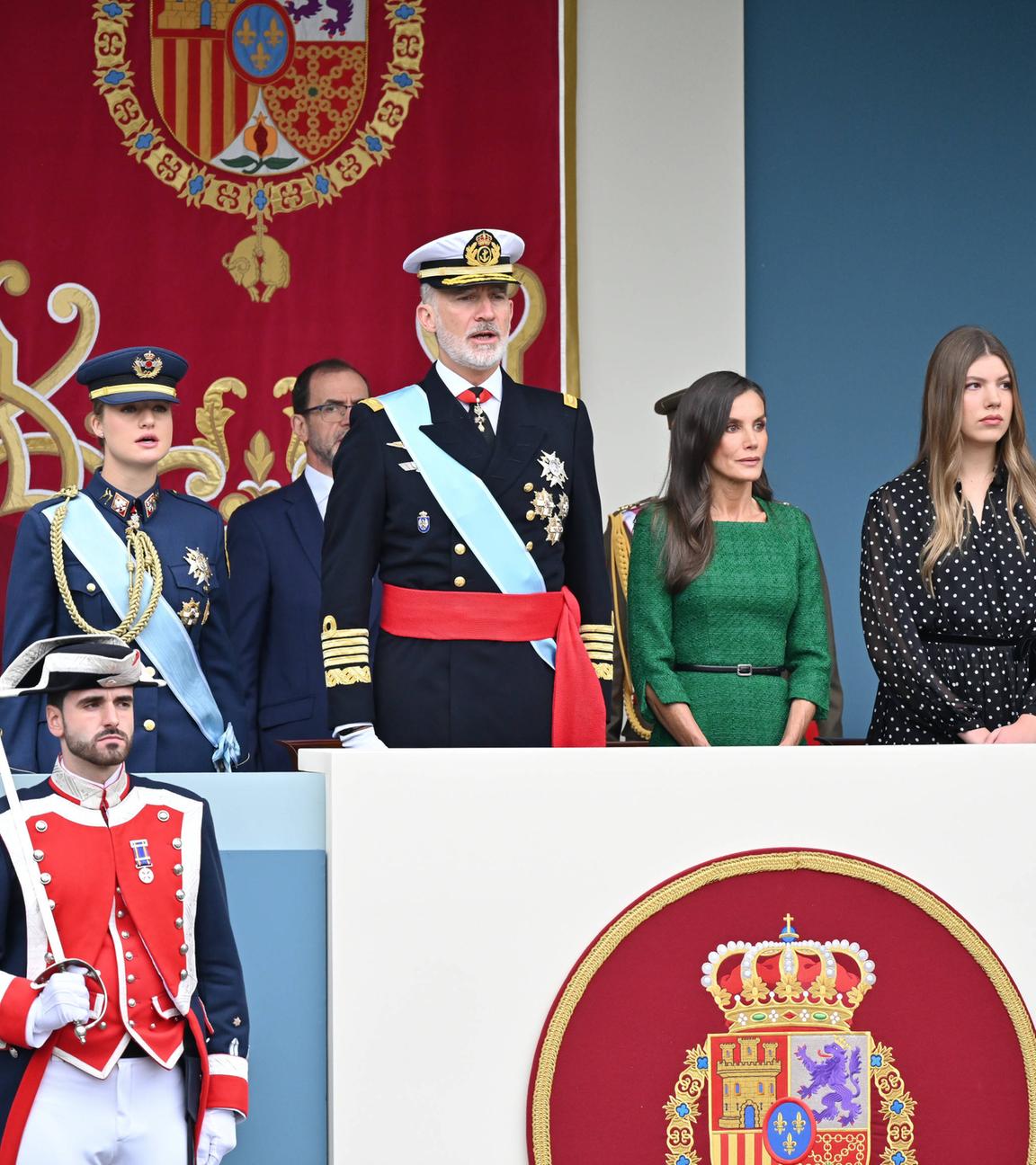 Felipe und Letizia feiern Nationalfeiertag
