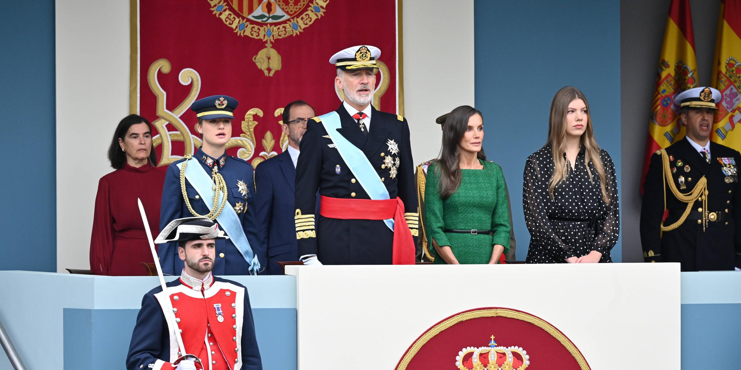 Felipe und Letizia feiern Nationalfeiertag