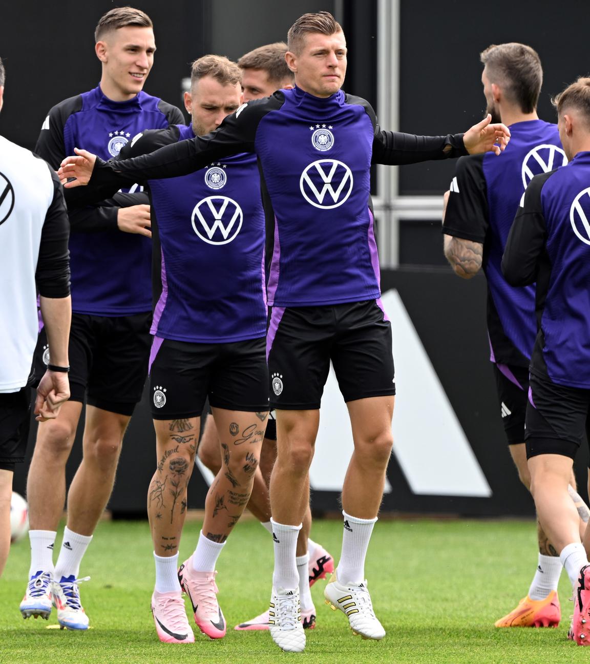 Nationalmannschaft in Herzogenaurach am 05.06.2024.