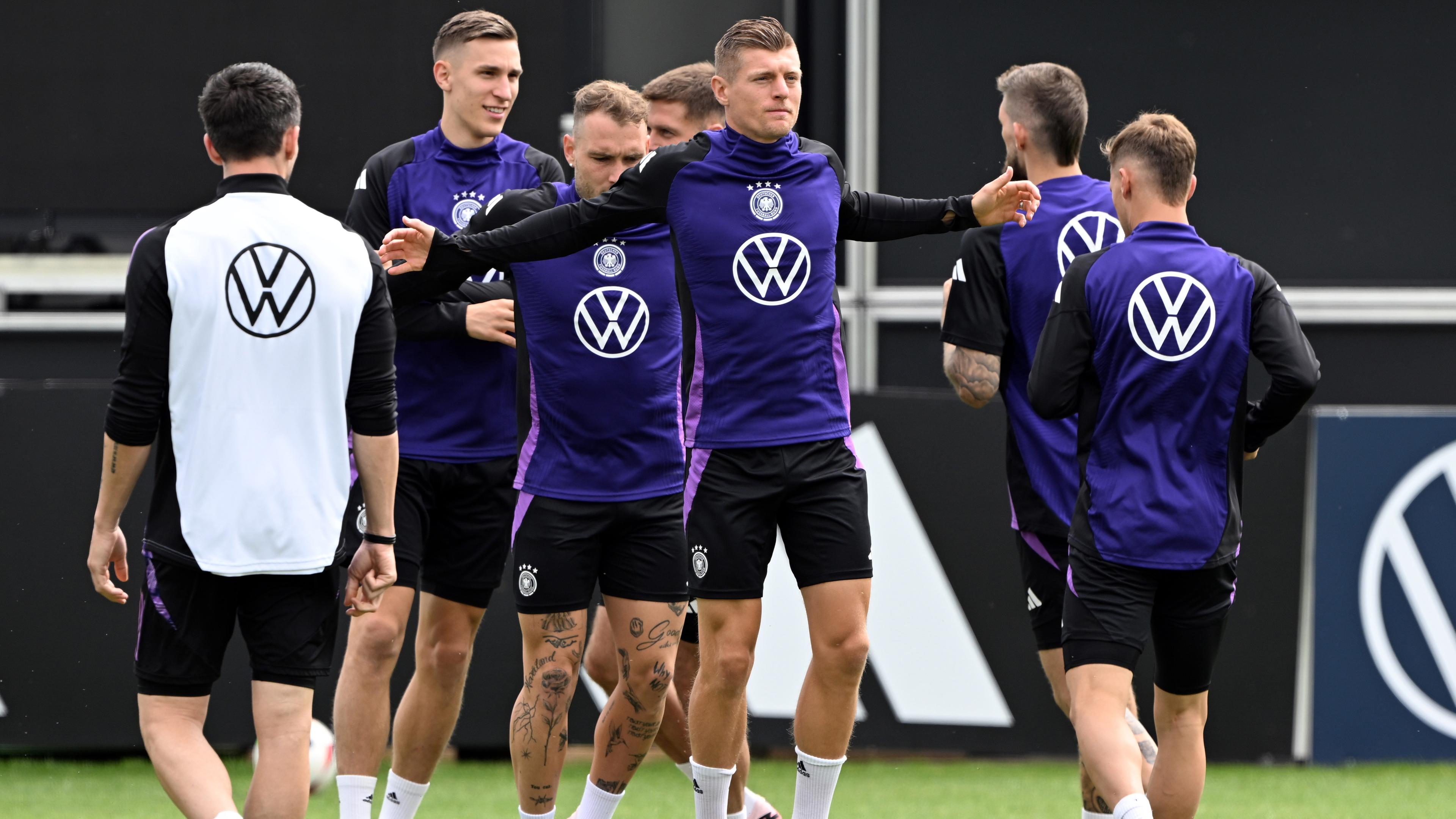 Nationalmannschaft in Herzogenaurach am 05.06.2024.