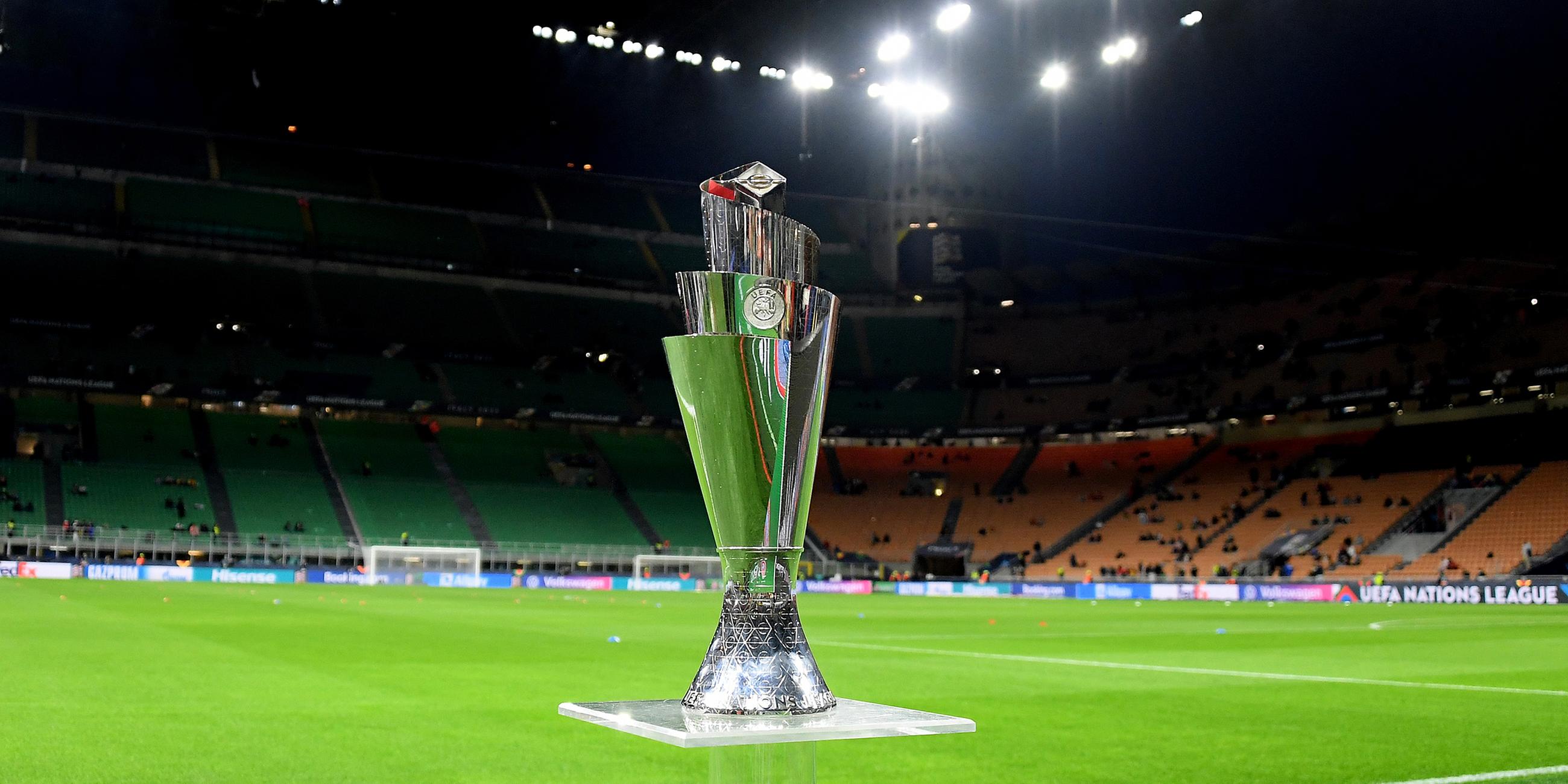 Der Pokal der Nations League.