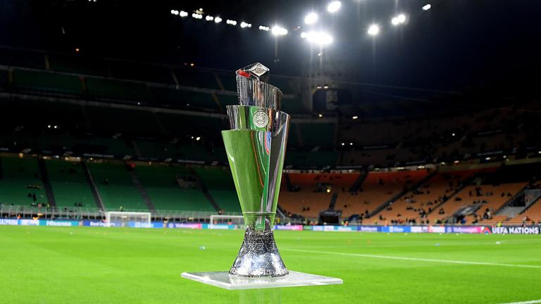 Der Pokal der Nations League.