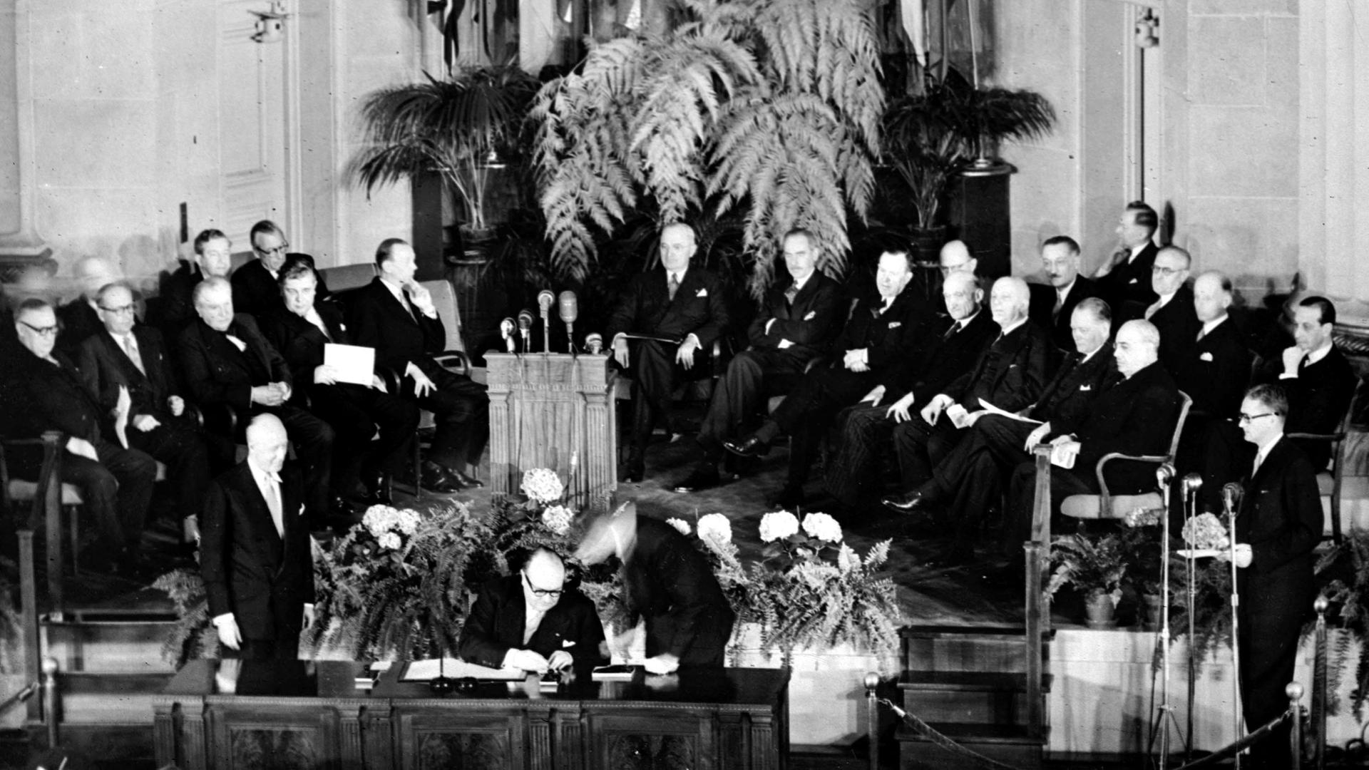 Gründungskonferenz der Nato in Washington