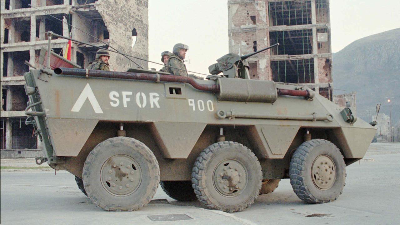 Sfor-Soldaten in Bosnien