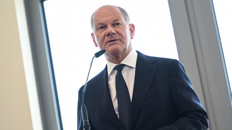 Bundeskanzler Olaf Scholz äußert sich vor dem NATO-Gipfel.