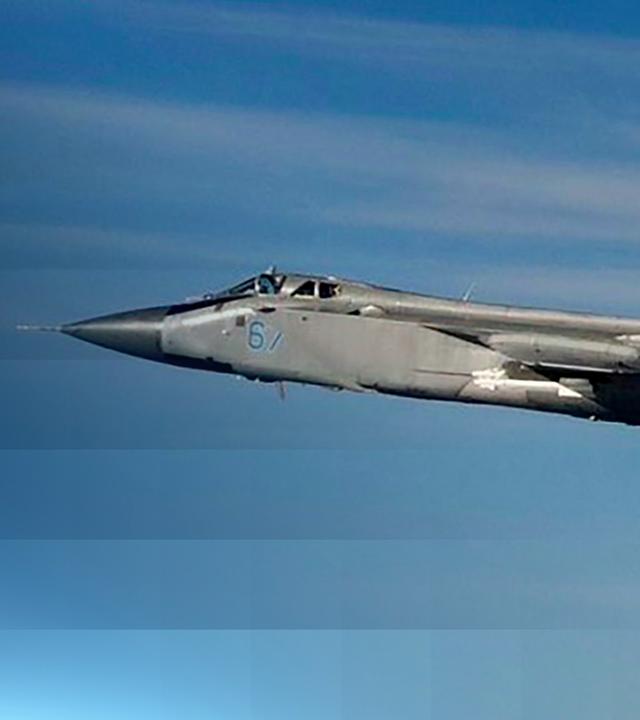 Ein russischer MIG-31 Kampfjet