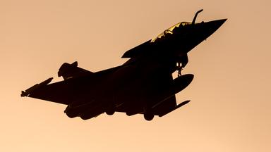 Französischer Kampfjet "Dassault Rafale".