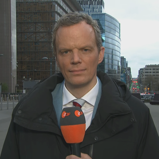 ZDF-Korrespondent Florian Neuhann vom Nato-Gipfel in Brüssel bei ZDFheute live. 